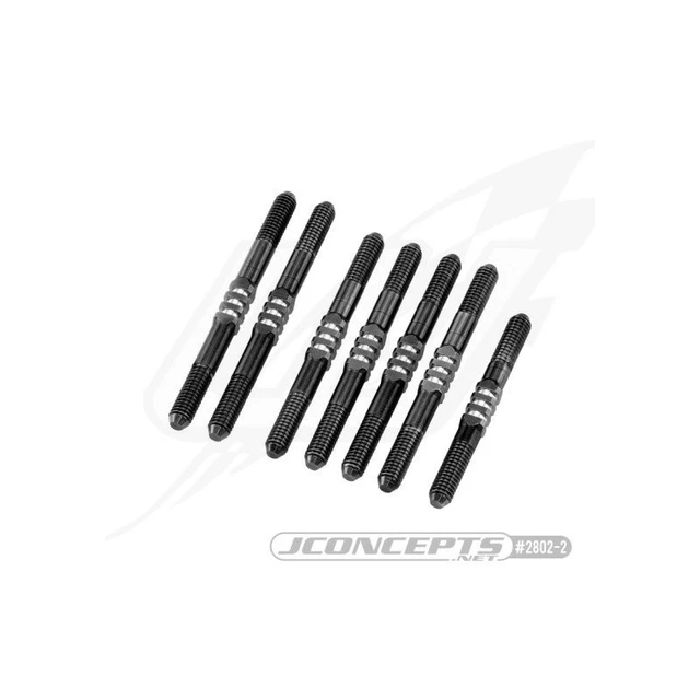 Viti In Titanio JConcepts Top Hat 3x6 Mm Nere (4 Pezzi) Per RC &ndash; JCO5037-2