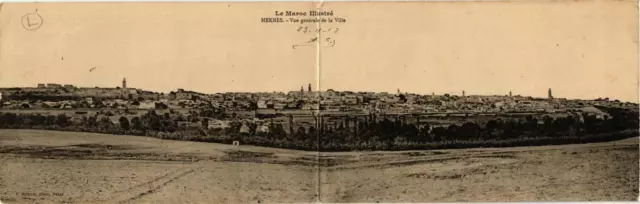 CPA AK MEKNES Vue generale de la Ville MAROC (689928)