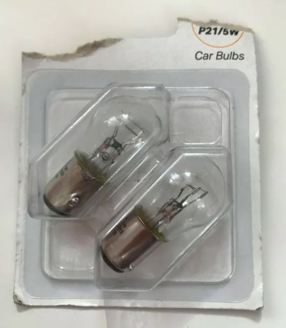 580 W21/5W 3500K Whiter Bulb Halfords Advanced Twin Pack