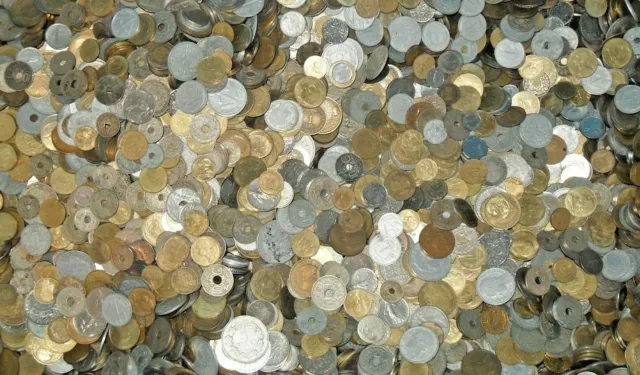 lots de pièces de monnaie Française 100 / 200 / 500 / 1000