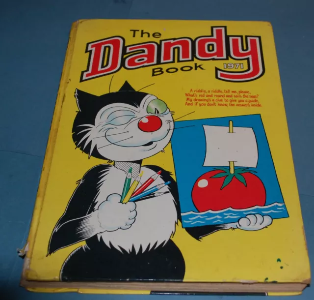 The Dandy Comic Book Annual 1971 UNCLIPPED