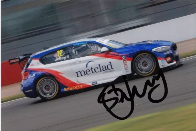 Stephen Jelley Hand Signed 6x4 Photo Touring Car Autograph