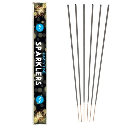 6 chispas de mano - 40 cm - (1 paquete de 6)