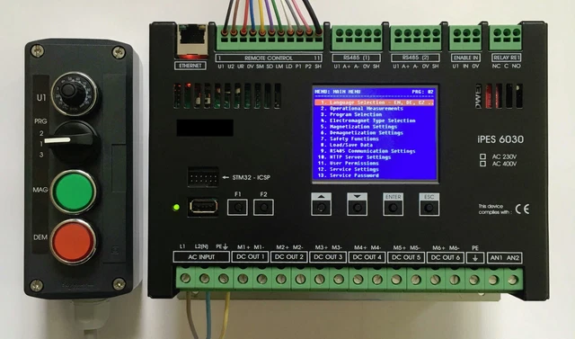 iPES 6030 - Electro Magnet Chuck Controller 25A DC (115 to 230 VAC)