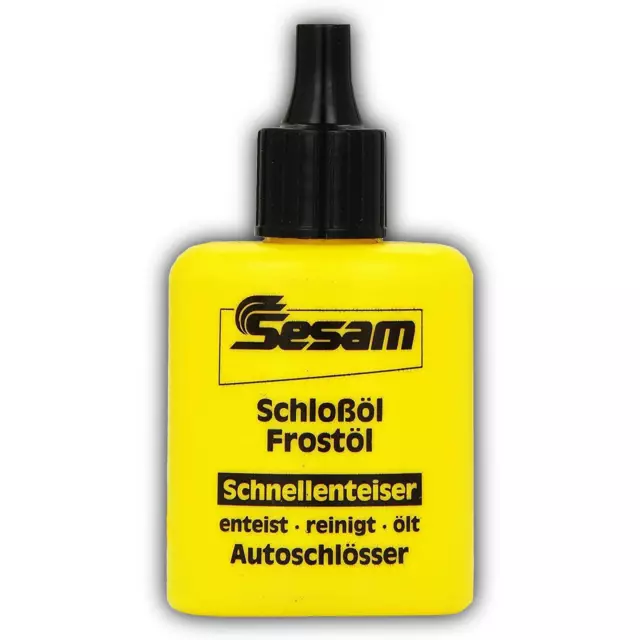 Sesam Schloßöl Frostöl 50 ml Auto Türschluss Zylinder Pflege Kriechöl Schmieröl