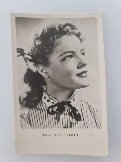 Romy Schneider ☆☆ alte  Autogrammkarte ☆☆ Sehr schönes Motiv ☆☆ Top