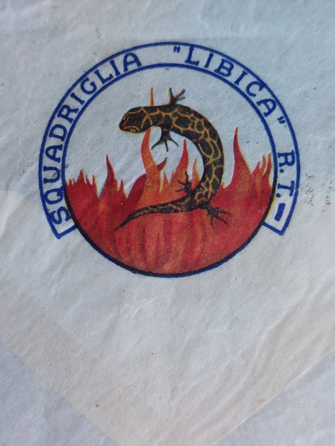 Aeronautica Colonie Coloniale Aoi Squadriglia Libica Ricognizione Terrestre