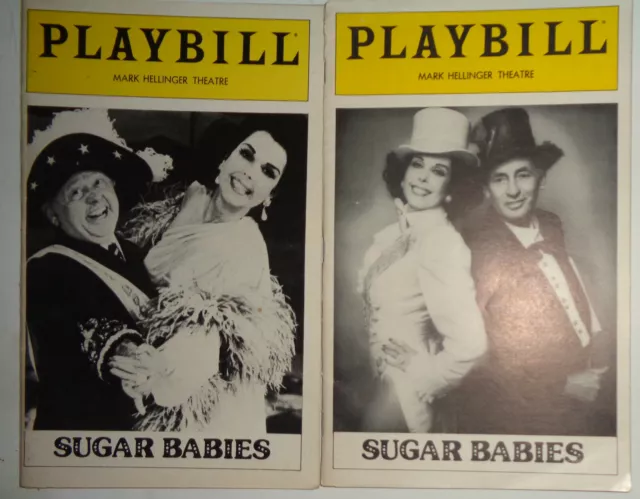 Sucre Bébés - Deux Ann Miller Playbills - Avec Joey Bishop, Et Mickey Rooney