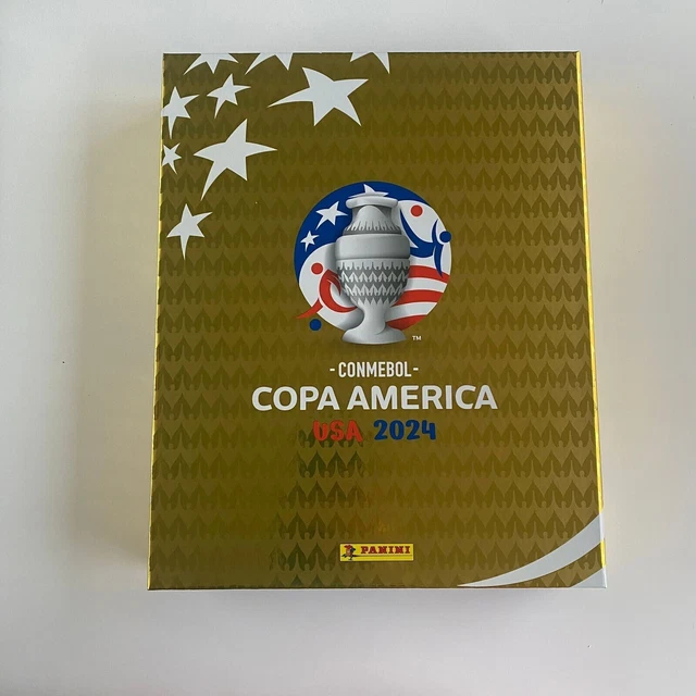 COPA AMERICA 2024 Golden Box Limited Edition Hardcover Album & 50 Packs