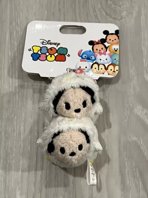 Japan Disney Store Mickey Mouse Stuffed Plush Keychain Retro Modern Mascot  Charm