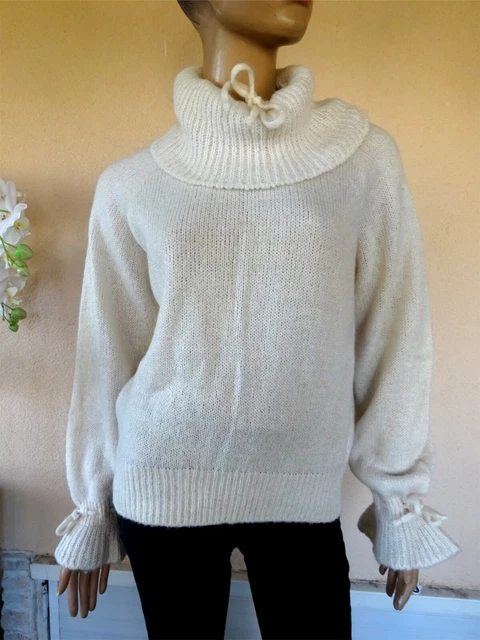Manteau mi-long à manches chauves-souris gris