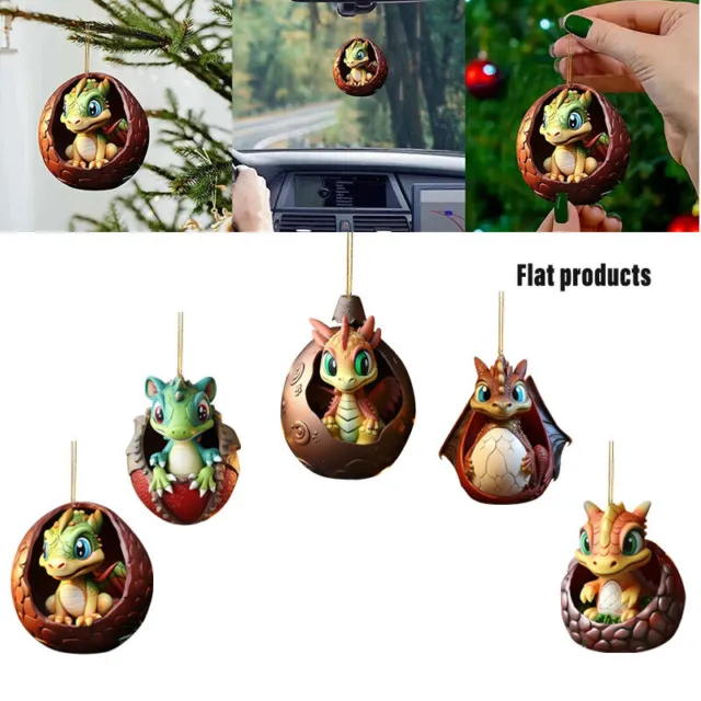 GIFTS DRAGON BABY Hanging Ornament Cute Car Hanging Decorations Christmas  $9.28 - PicClick AU