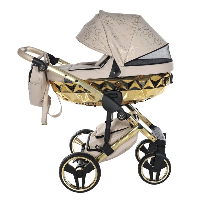 JUNAMA HEART V2 BABY PRAM 2in1 3in1 CARRYCOT + PUSHCHAIR + CAR SEAT + ISOFIX 3