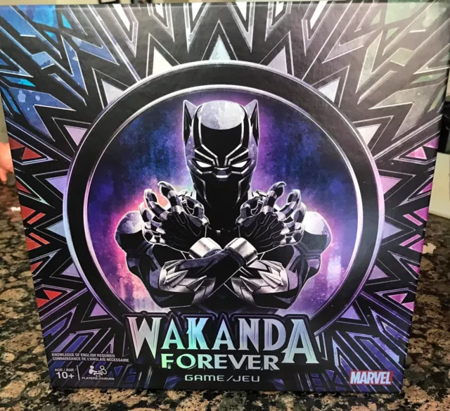 Marvel Wakanda Forever Black Panther Dice-Rolling Game - Brand New