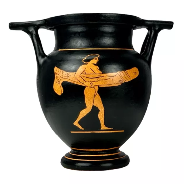 Phallus Krater Ancient Greek Ceramic Vase Pottery Erotic Art Copy 470 BC