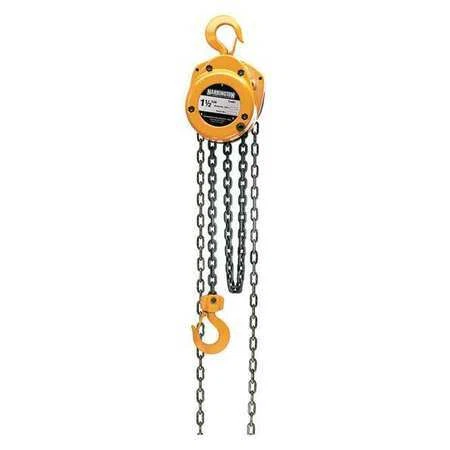 Harrington Cf015-8 Manual Chain Hoist,8 Ft.Lift