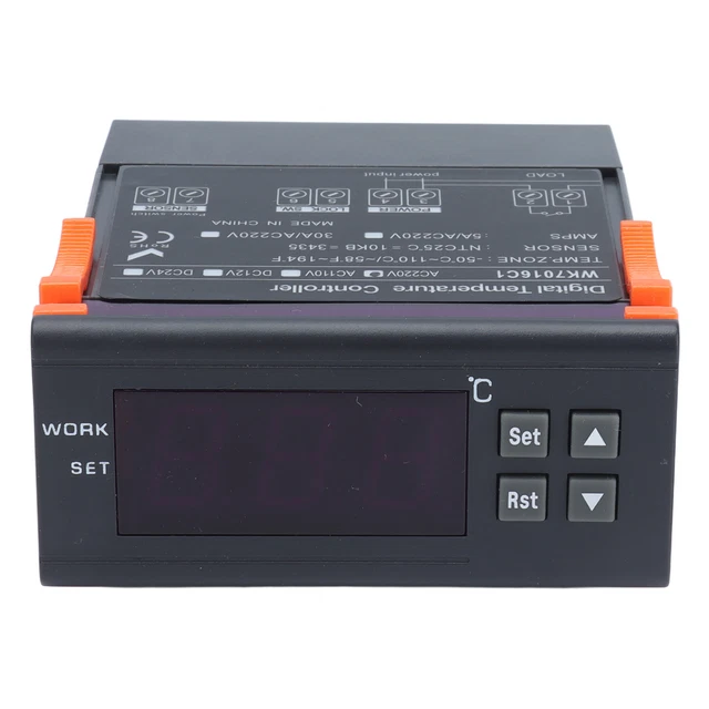 AC220V/5A Controller digitale temperatura interruttore controllo raffreddamento riscaldamento