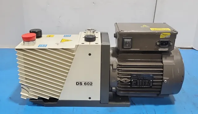 Power Tested Agilent Varian DS 602 Dual Stage Oil-Sealed Rotary Vane Vacuum Pump