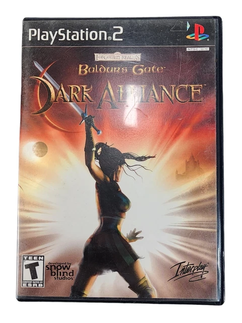 Jeu Ps2 Occasion Jeu PlayStation 2 – Baldur's Gate: Dark Alliance II, En Bon état Avec Instructions Baldur's Gate Ps4