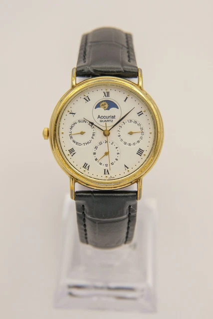VTG 1990S ACCURIST UTC World Time Chrono Timer Alarm MB022  display picture 1