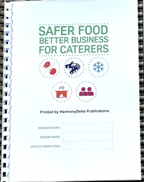 2024 SFBB Safer Food Better Business Caterer +12 Month Diary +Temp All In 1 Book