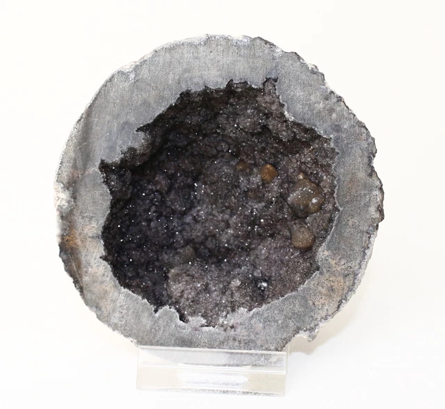 Mineralien Sammlung Quarz Geode Sammlungsauflösung