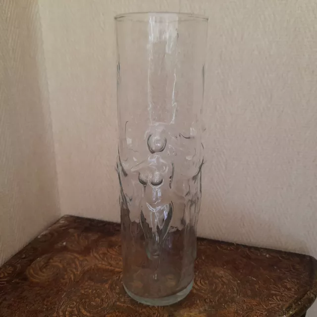 Vase Art Déco, La Femme, Libbey, Années 60, Très Bon État.