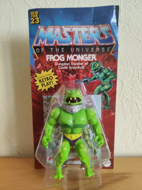 Frog Monger Masters of the Universe Origins Mattel Creations Exklusive