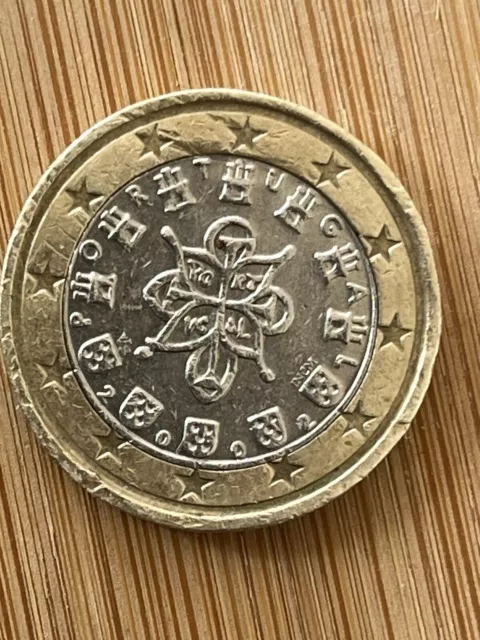 1 euro münze fehlprägung 2002 Portugal