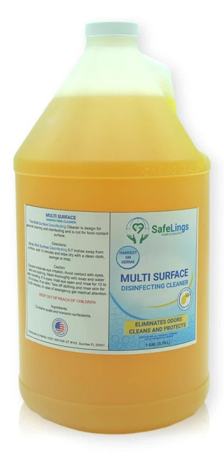 Disinfectant Cleaner Multi-Surface with Citrus Scent Gallon