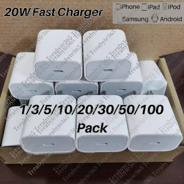 Wholesale 20W Type USB-C Fast Charger Adapter For iPhone 15 14 13 12 11 Pro Max