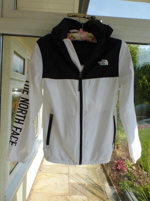 THE NORTH FACE Frangivento giovane/junior nero/bianco taglia M