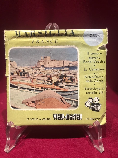 View-Master Stereo 3D, C175 - MARSIGLIA france -