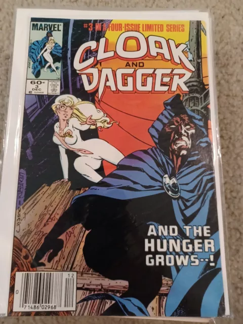 Cloak and Dagger #3 (1983 Marvel Comics Limited Series), 3 of 4, Near Mint.