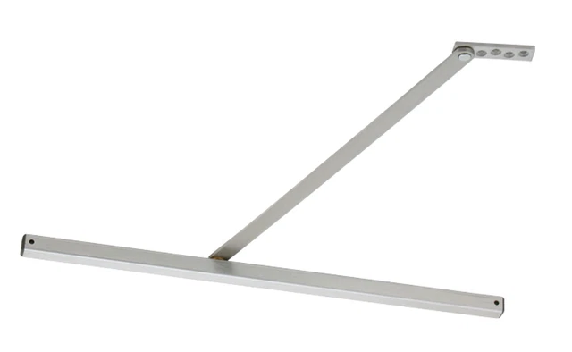 Glynn Johnson 453H-US32D Medium-Duty Surface Overhead Hold Open, Size 3