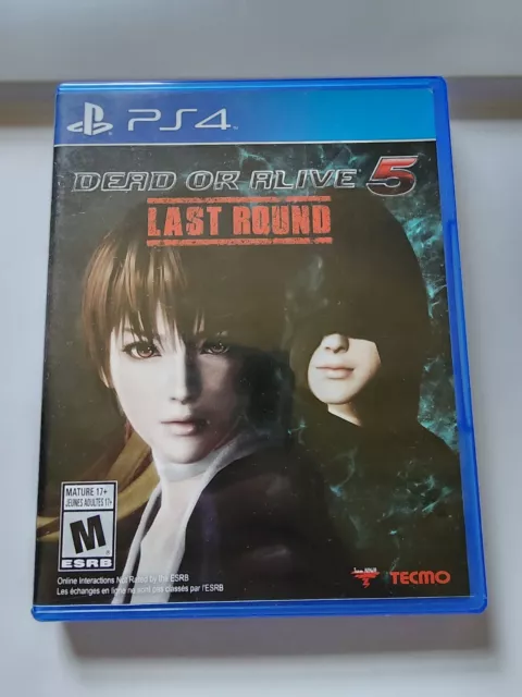 Dead or Alive 5: Last Round PS4 (Sony PlayStation 4, 2015) Complete CIB TESTED