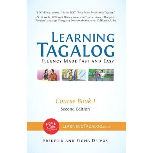 Learning Tagalog - Fluency Made Fast and Easy - Course  - Paperback NEW Fiona De