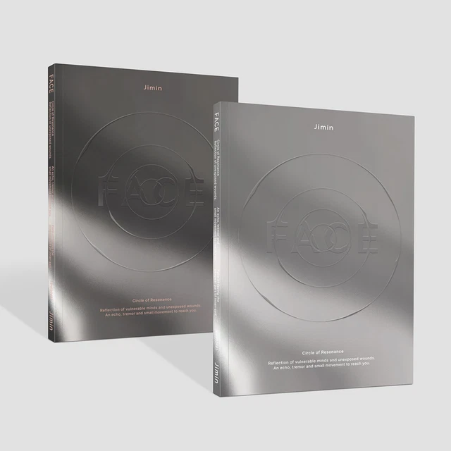 BTS JIMIN FACE 1st Album Photobook 2Ver SET+Weverse Shop Preorder EUR