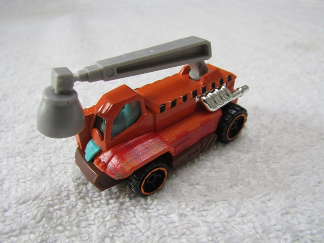 Hot Wheels Wreck-It Ralph Disney Orange Wrecker Truck Thailand Loose