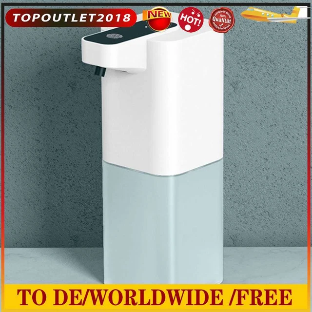 Dispensador automático de espuma líquida montado en pared para baño escuela