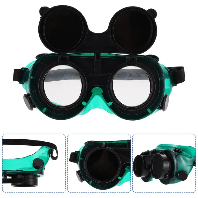 2 pz occhiali per saldatura occhiali di sicurezza occhiali protettivi occhiali protettivi green