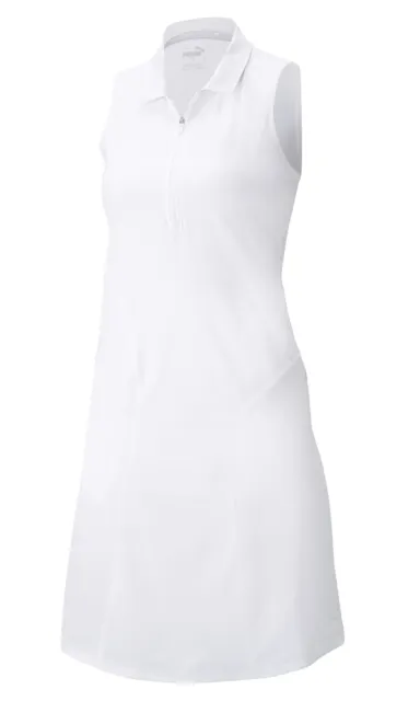 New Puma Golf Ladies Cruise Dress Bright White S