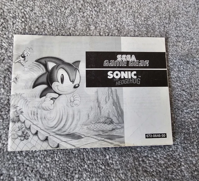 SEGA Game Gear - Lemmings - Notice / Instruction Manual