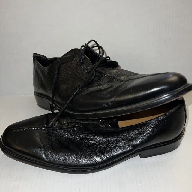 COLE HAAN BECKETT C06399 Black Leather Split Toe Oxford  display picture 1
