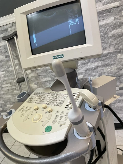 Siemens Sonoline Adara ultrasound - Working - 2 probes Siemens Sonoline Adara ultrasound - Working - 2 probes