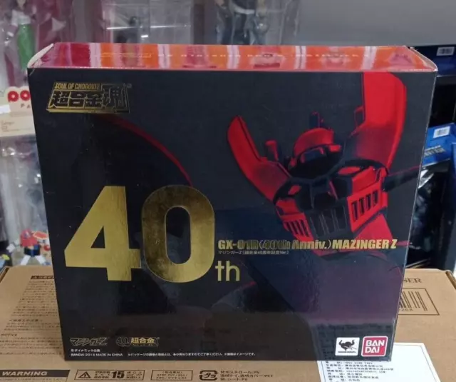 BANDAI Soul Of Chogokin GX-01R 40TH Anniversaire Mazinger Z