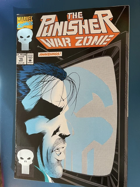 THE PUNISHER WAR ZONE #15! Vintage 1993 MARVEL COMICS