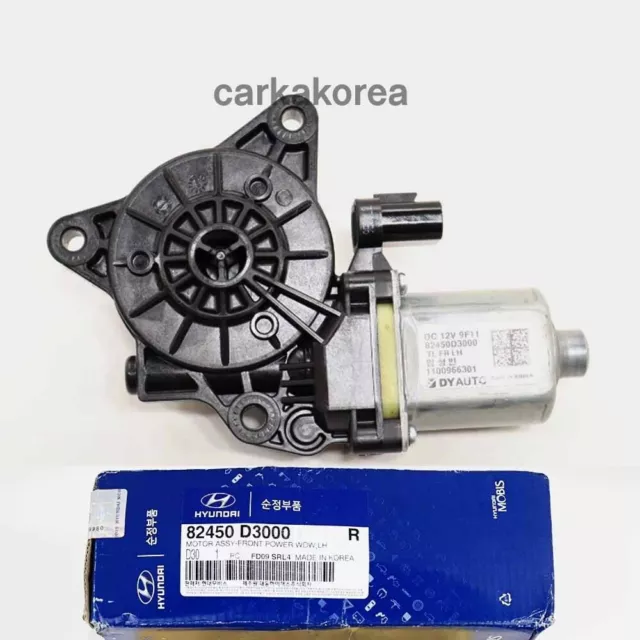 Genuine 82450D3000 Front Power Window Motor Left For HYUNDAI TUCSON 2016-2021