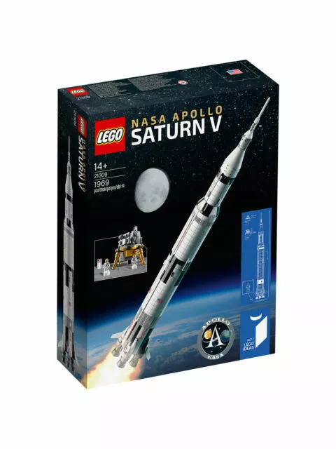 LEGO Ideas 21309 NASA Apollo Saturn V Rocket - Brand New Sealed - Ships in Box