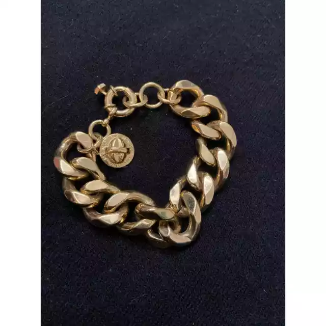 Marc by Marc Jacobs gold tone turn lock bracelet